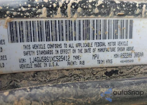 1999 Jeep Grand Cherokee Laredo from USA, damaged, VIN 1J4GW58S1XC525412